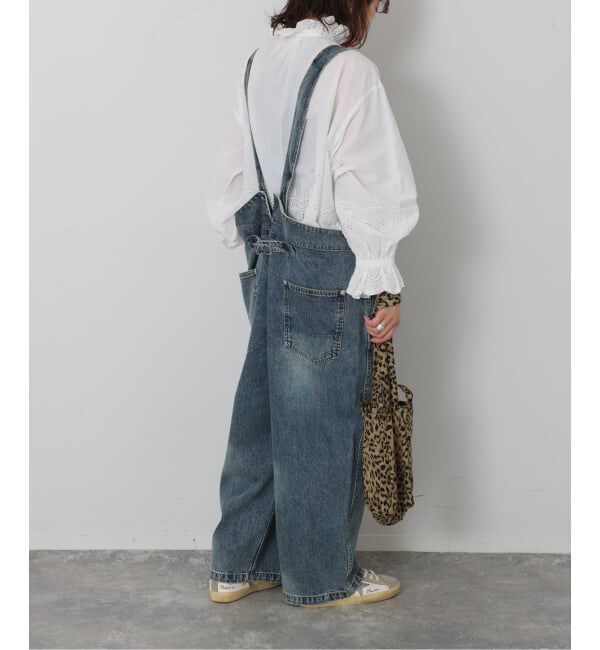 journal standard luxe「《予約》11OZデニムミドルバックオーバーオール」|オールインワン|