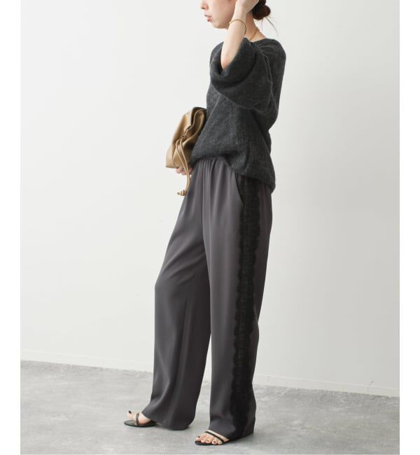 Spick and Span「《予約》ルーズモヘヤパフスリーブニット」|ニット・セーター|