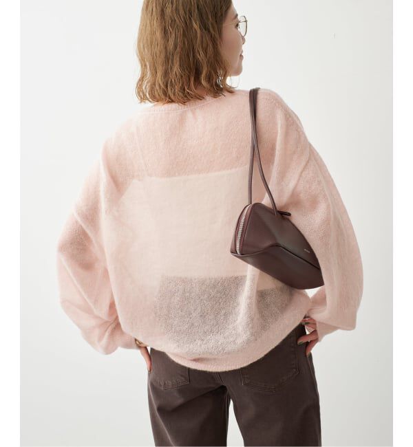 Spick and Span「《予約》ルーズモヘヤパフスリーブニット」|ニット・セーター|