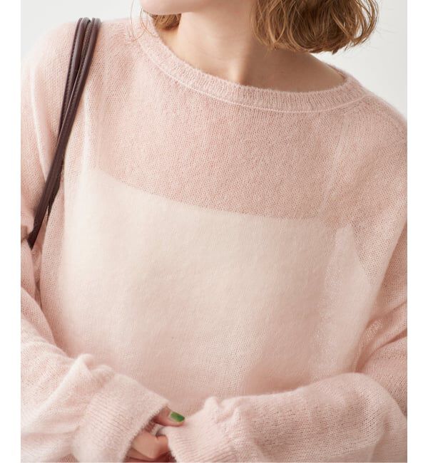 Spick and Span「《予約》ルーズモヘヤパフスリーブニット」|ニット・セーター|