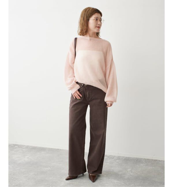 Spick and Span「《予約》ルーズモヘヤパフスリーブニット」|ニット・セーター|