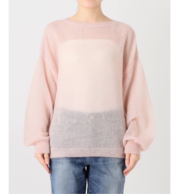 Spick and Span「《予約》ルーズモヘヤパフスリーブニット」|ニット・セーター|