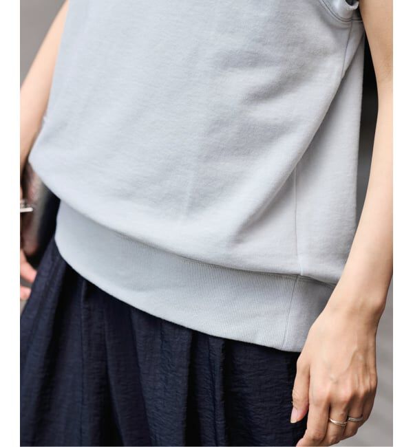 FRAMeWORK「ミニ裏毛フレンチプルオーバー」|Tシャツ・カットソー|