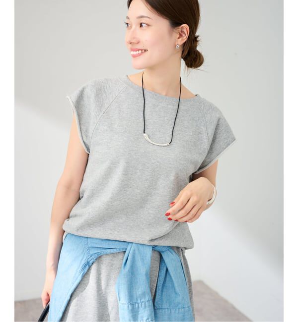 FRAMeWORK「ミニ裏毛フレンチプルオーバー」|Tシャツ・カットソー|