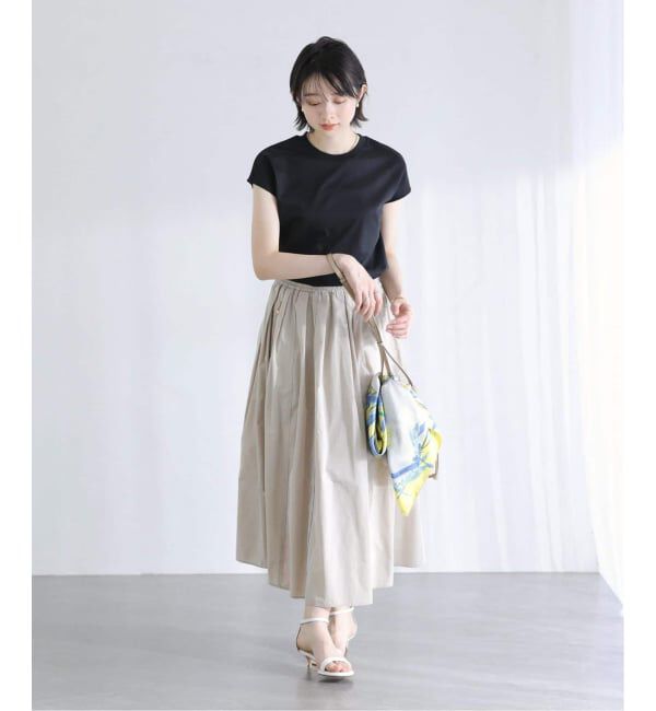  「《追加》【洗える】接触冷感スムースハイネックプルオーバー」|Tシャツ・カットソー|