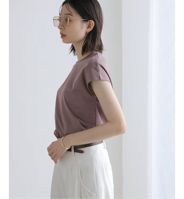  「《追加》【洗える】接触冷感スムースハイネックプルオーバー」|Tシャツ・カットソー|
