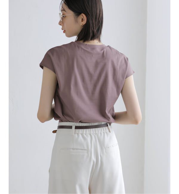 「《追加》【洗える】接触冷感スムースハイネックプルオーバー」|Tシャツ・カットソー|