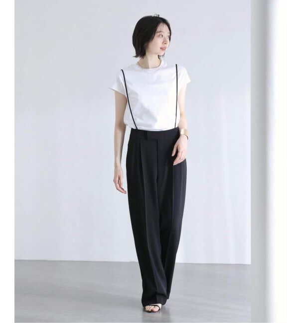  「《追加》【洗える】接触冷感スムースハイネックプルオーバー」|Tシャツ・カットソー|