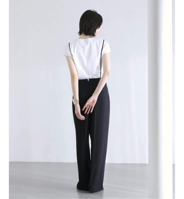  「《追加》【洗える】接触冷感スムースハイネックプルオーバー」|Tシャツ・カットソー|