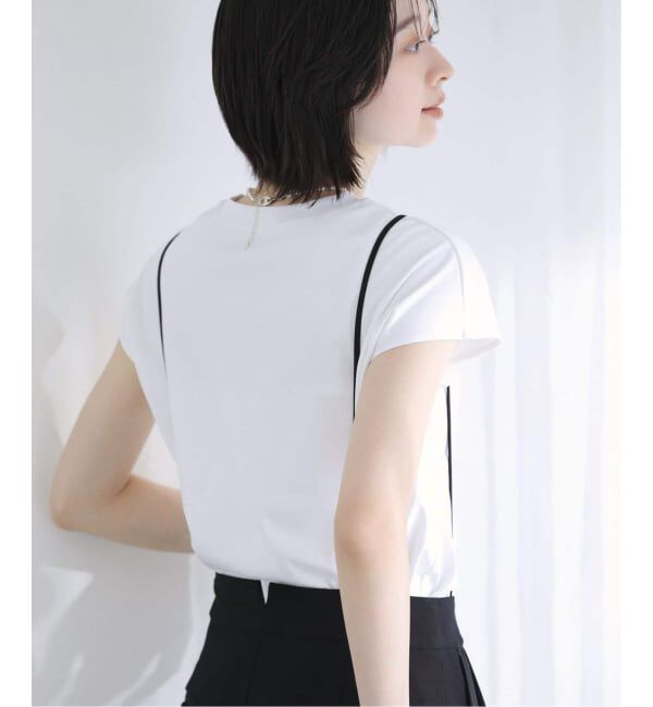  「《追加》【洗える】接触冷感スムースハイネックプルオーバー」|Tシャツ・カットソー|