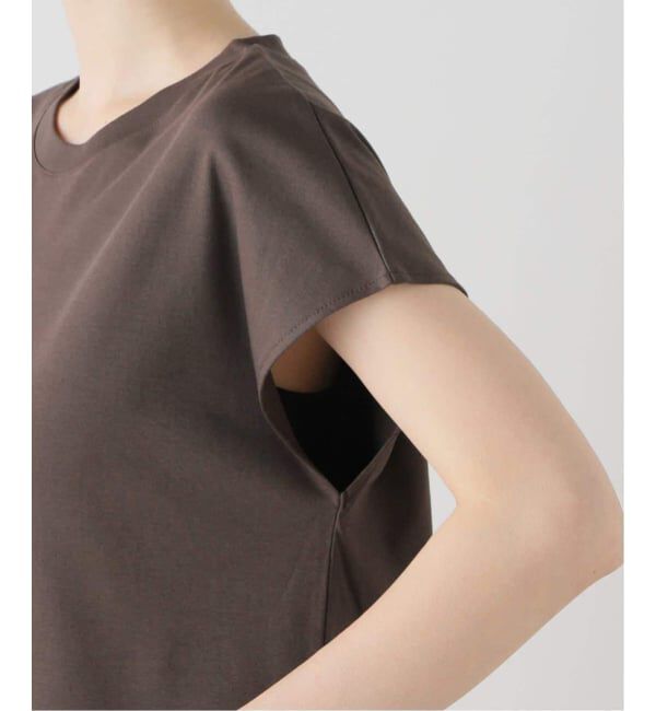  「《追加》【洗える】接触冷感スムースハイネックプルオーバー」|Tシャツ・カットソー|