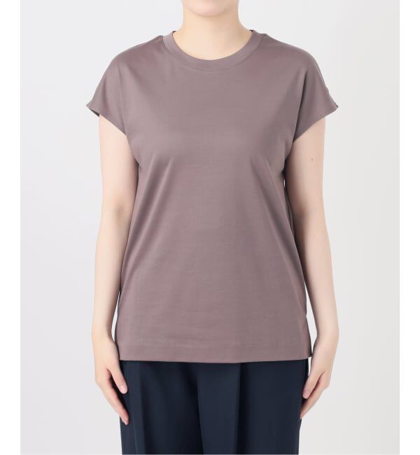 「《追加》【洗える】接触冷感スムースハイネックプルオーバー」|Tシャツ・カットソー|