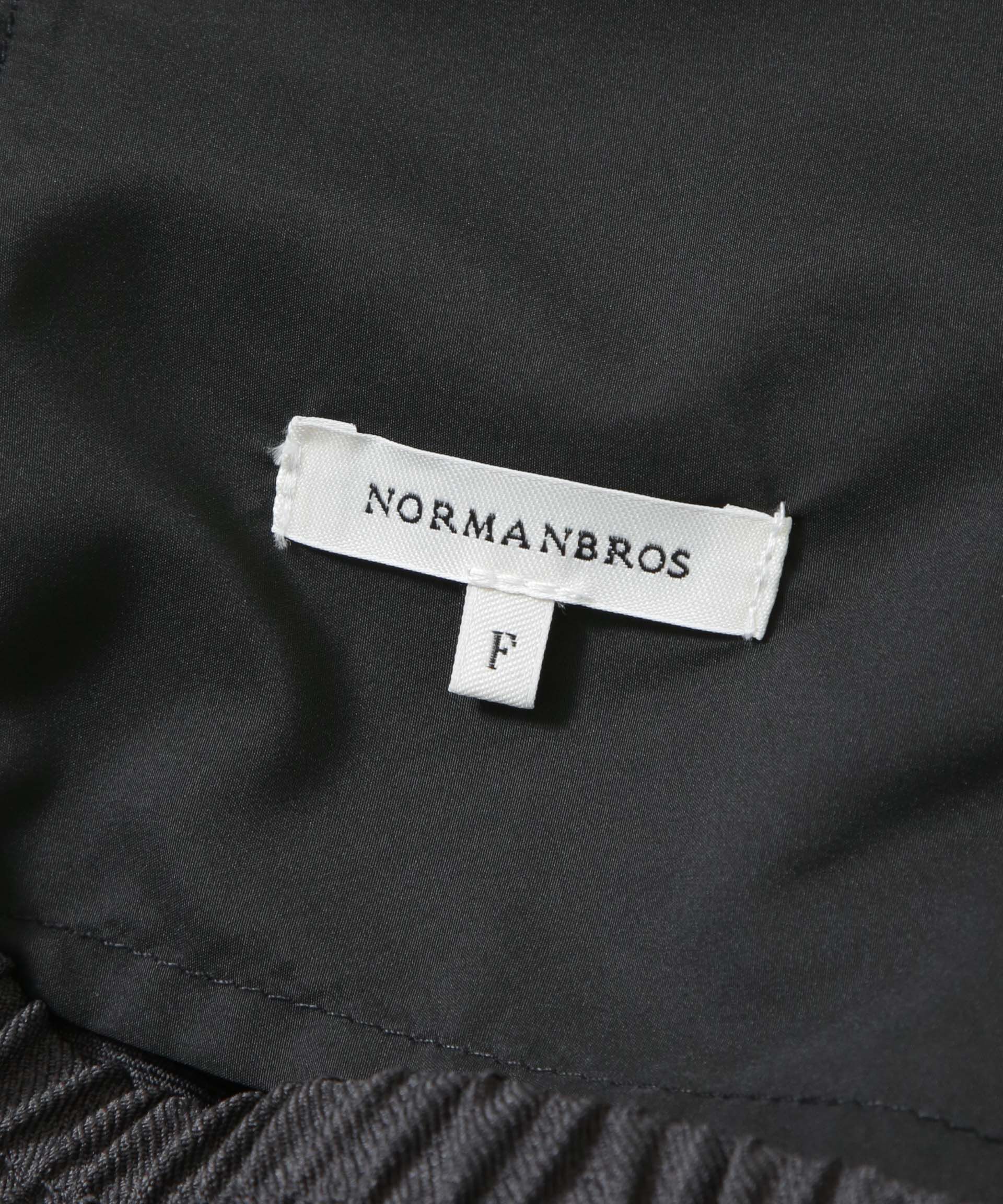 NANO universe「NORMANBROS別注 ワッシャーイージーワイドパンツ」|チノ|