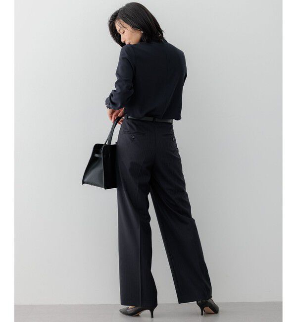 23区「【セットアップ対応】ラフィーネウール ワイドパンツ」|その他|