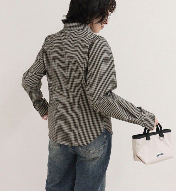 fredy emue「【WEB限定カラーあり】フロントギャザーコンパクトシャツ」|シャツ・ブラウス|