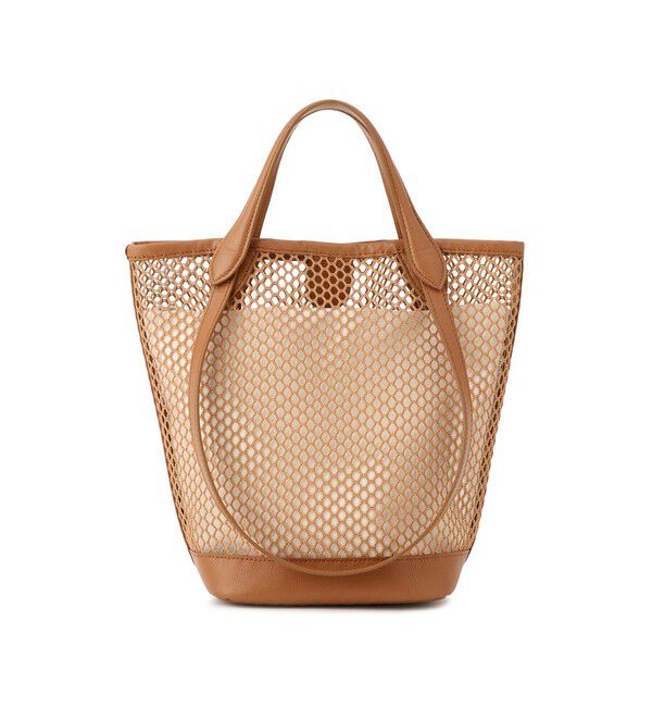 SALON adam et rope'「【WS（ドゥーブル）】ダブルハンドルメッシュトート」|トートバッグ|
