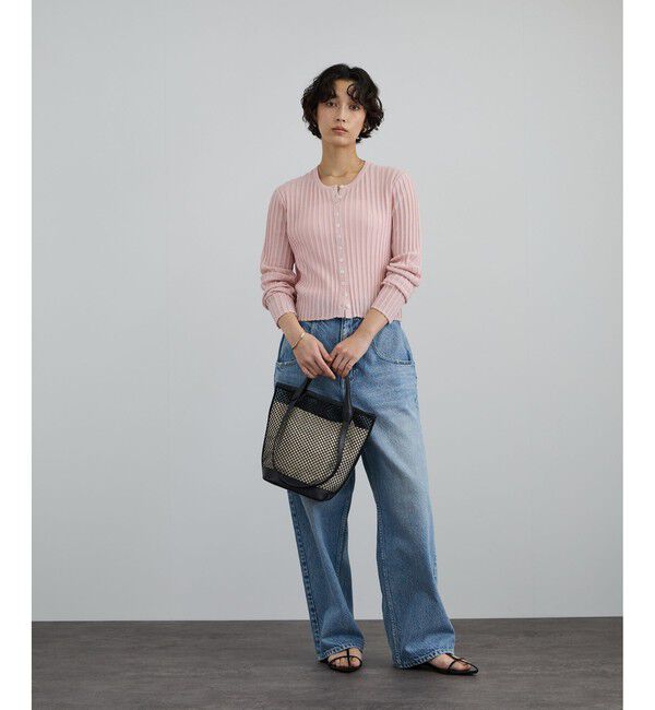 SALON adam et rope'「【WS（ドゥーブル）】ダブルハンドルメッシュトート」|トートバッグ|