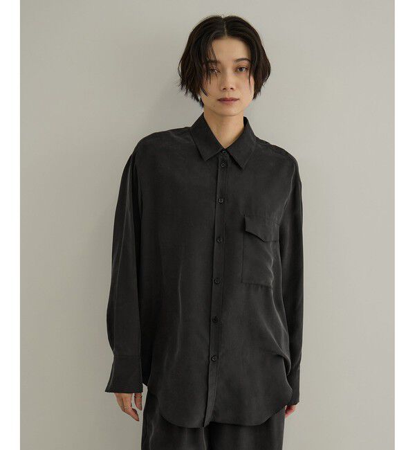 SALON adam et rope'「GENTLE SILK シャツ / セットアップ対応・新色追加」|シャツ・ブラウス|