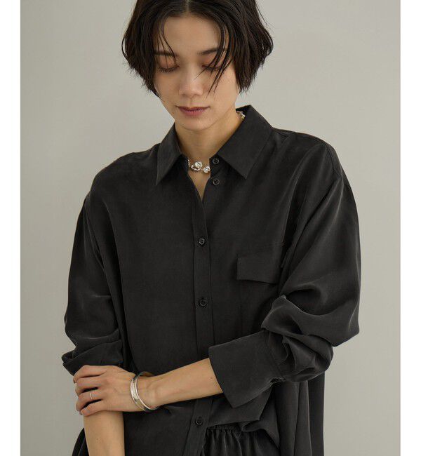 SALON adam et rope'「GENTLE SILK シャツ / セットアップ対応・新色追加」|シャツ・ブラウス|
