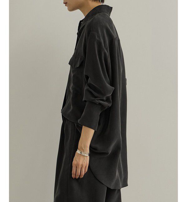 SALON adam et rope'「GENTLE SILK シャツ / セットアップ対応・新色追加」|シャツ・ブラウス|