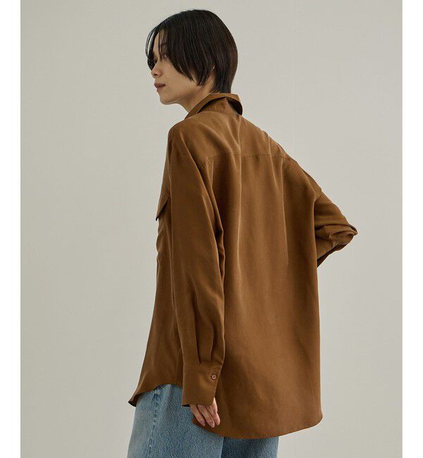SALON adam et rope'「GENTLE SILK シャツ / セットアップ対応・新色追加」|シャツ・ブラウス|