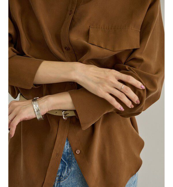 SALON adam et rope'「GENTLE SILK シャツ / セットアップ対応・新色追加」|シャツ・ブラウス|