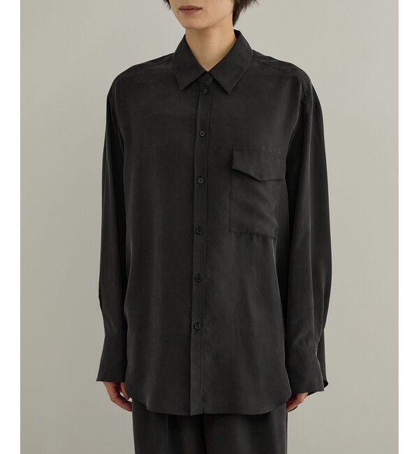 SALON adam et rope'「GENTLE SILK シャツ / セットアップ対応・新色追加」|シャツ・ブラウス|