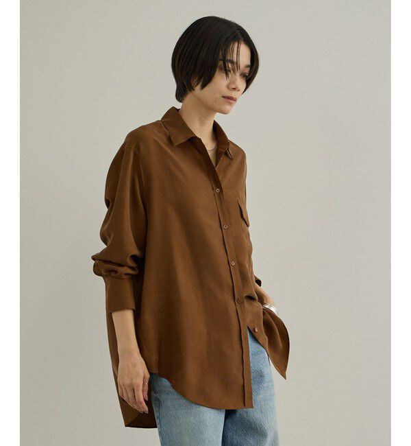 SALON adam et rope'「GENTLE SILK シャツ / セットアップ対応・新色追加」|シャツ・ブラウス|