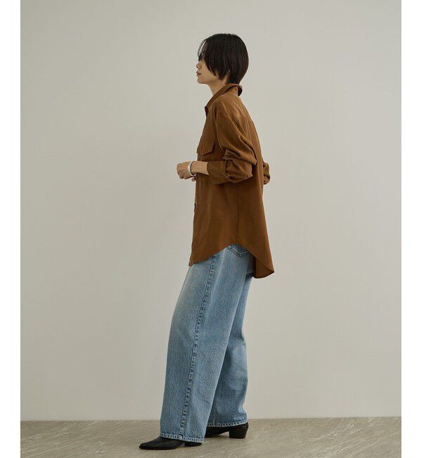SALON adam et rope'「GENTLE SILK シャツ / セットアップ対応・新色追加」|シャツ・ブラウス|