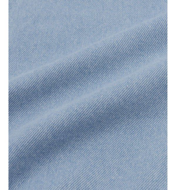 ADAM ET ROPE'「【WEB限定】デニムパフスリーブブラウス」|シャツ・ブラウス|