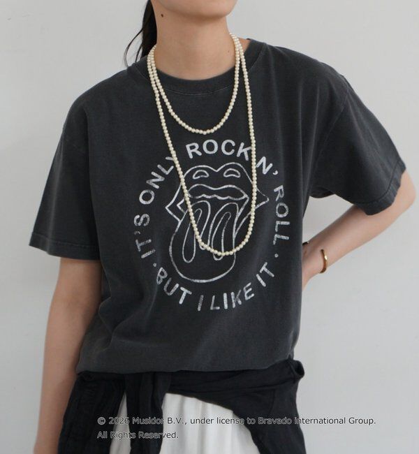 「【GOOD ROCK SPEED】The Rolling Stones バンドT」|Tシャツ・カットソー|チャコールグレー