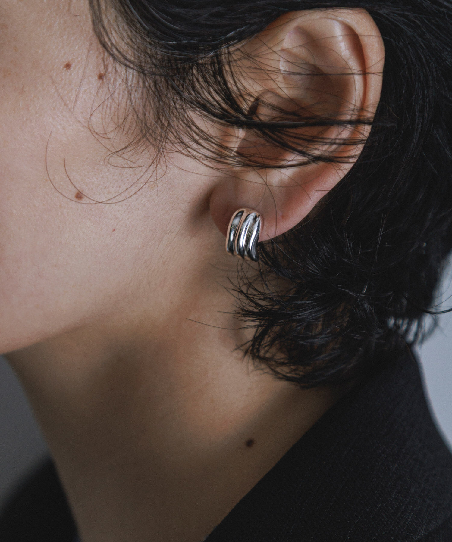 SMELLY「SMELLY so&rsquo;　plump nuance pierce」|ピアス|シルバー