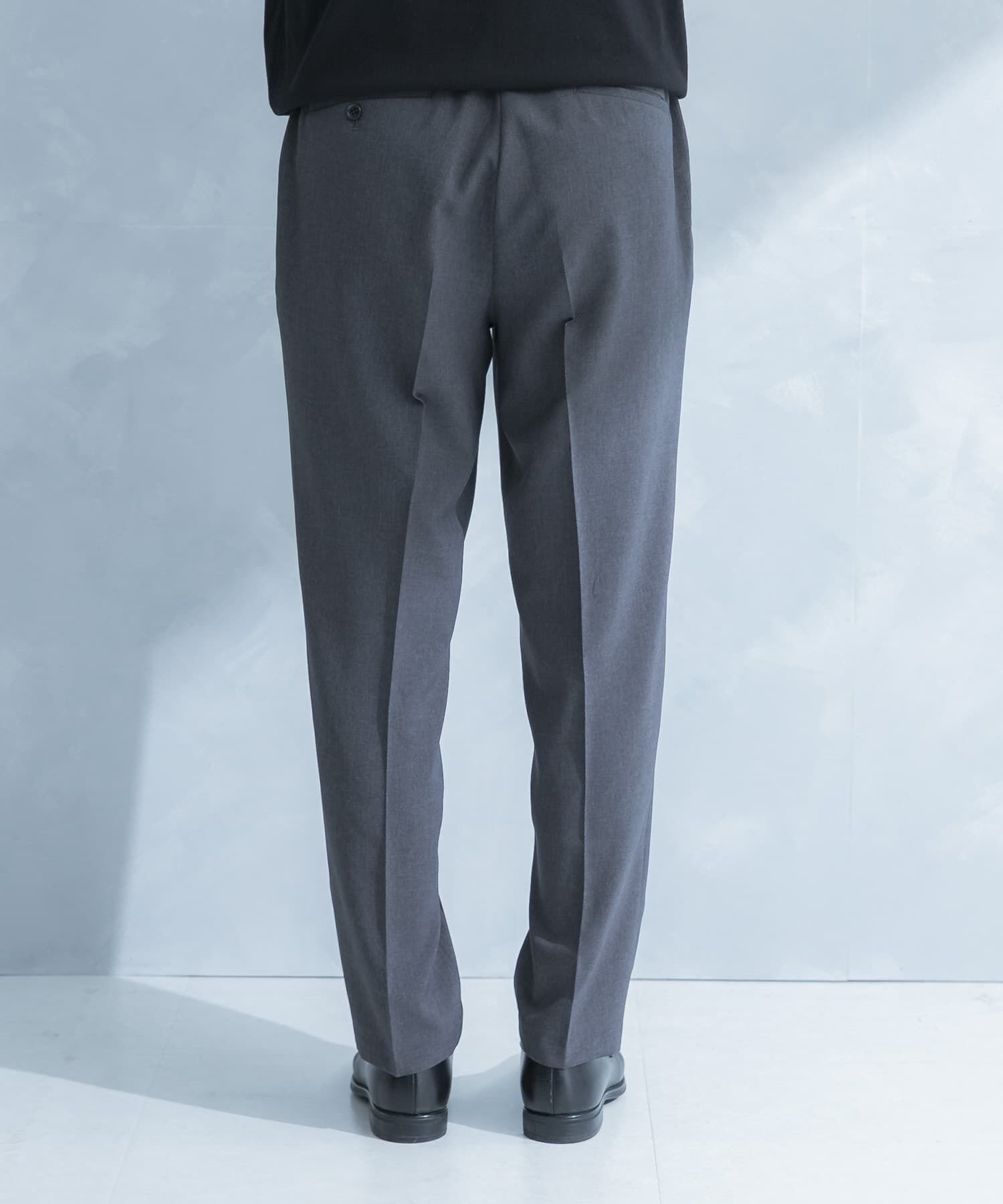 URBAN RESEARCH DOORS「LIFE STYLE TAILOR　リネンライクコンフォータブルパンツ」|スラックス|
