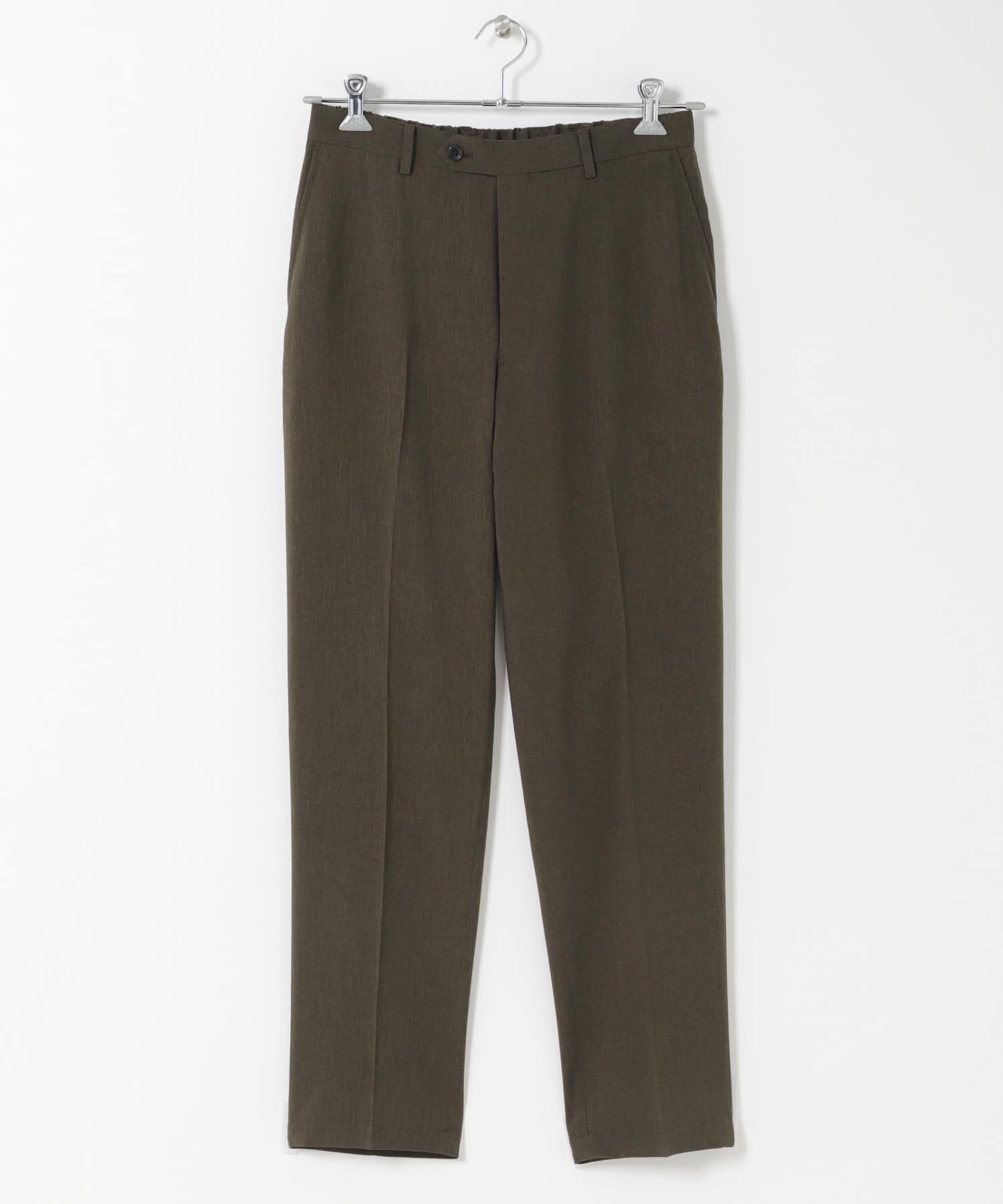 URBAN RESEARCH DOORS「LIFE STYLE TAILOR　リネンライクコンフォータブルパンツ」|スラックス|