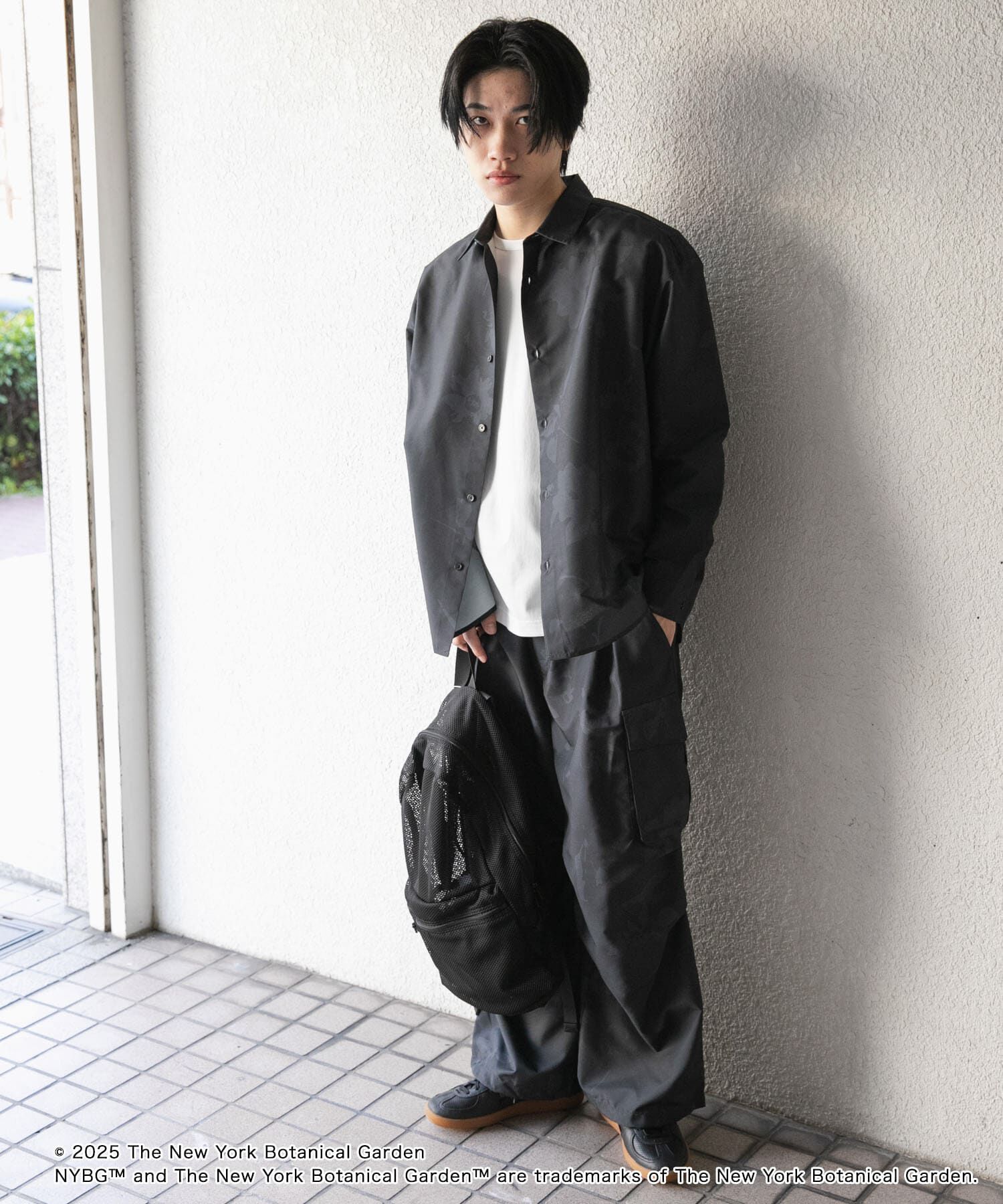 SENSE OF PLACE by URBAN RESEARCH「NYBG　リップストップルーズシャツ」|シャツ・ブラウス|