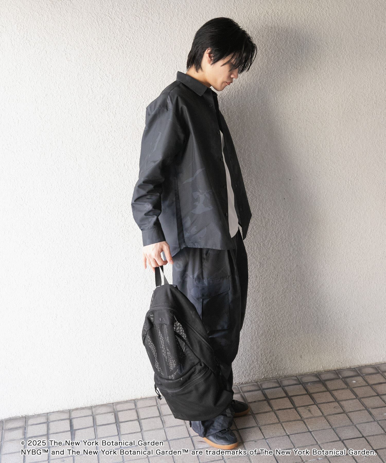 SENSE OF PLACE by URBAN RESEARCH「NYBG　リップストップルーズシャツ」|シャツ・ブラウス|