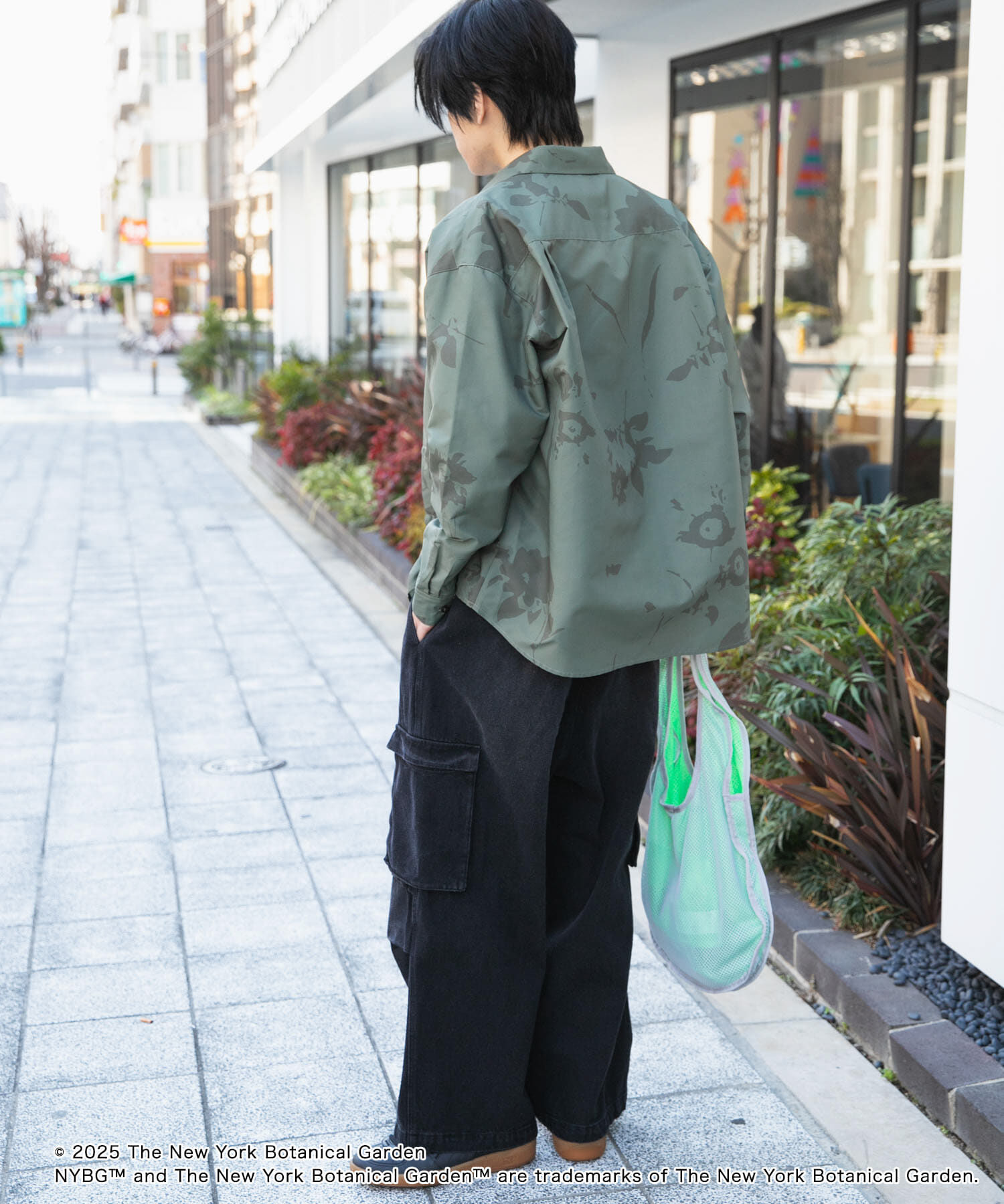 SENSE OF PLACE by URBAN RESEARCH「NYBG　リップストップルーズシャツ」|シャツ・ブラウス|