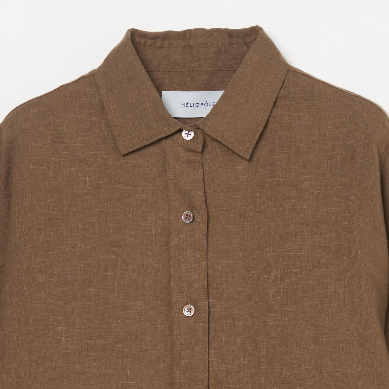 HELIOPOLE「HELIOPOLE FRENCH LINEN SHIRT」|シャツ・ブラウス|