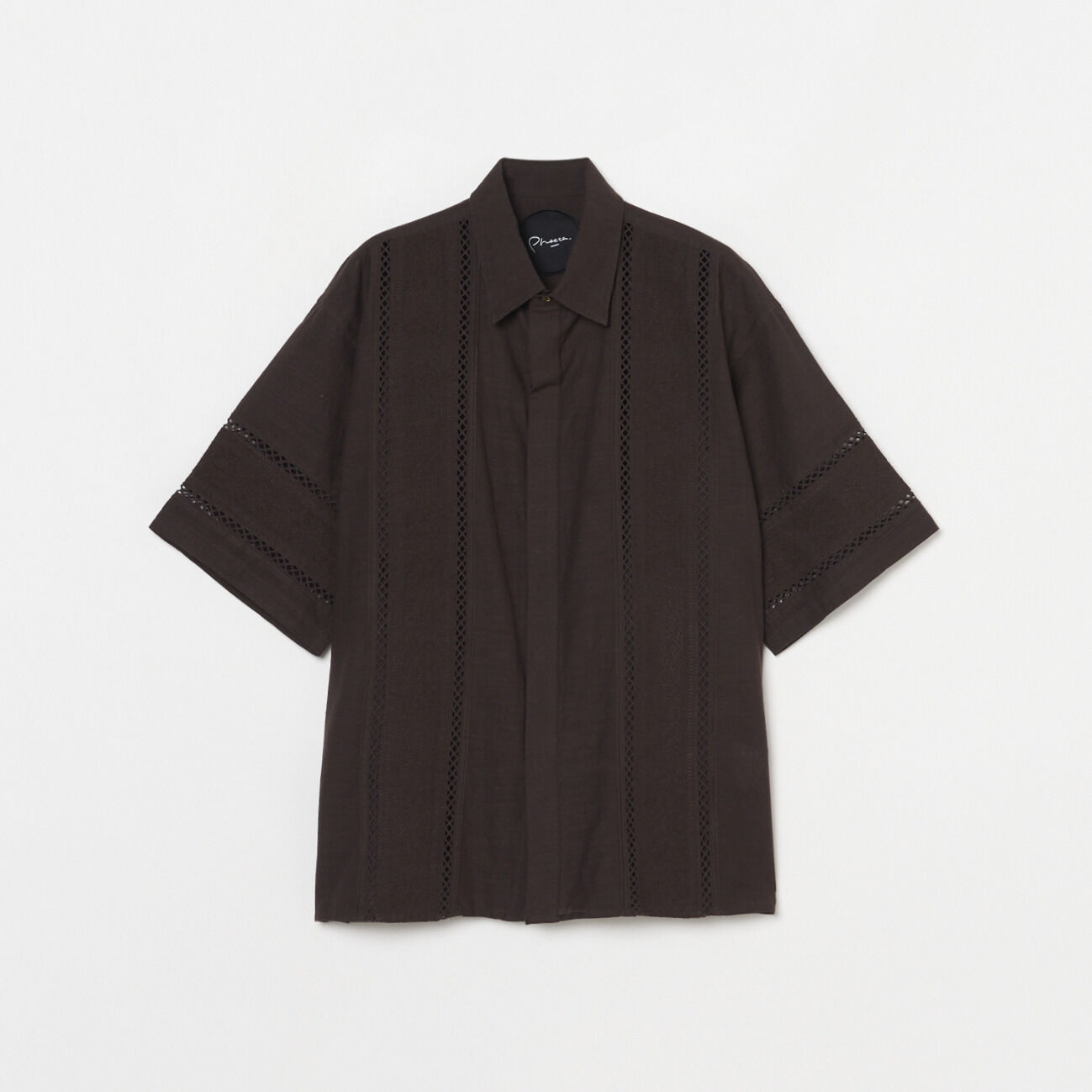  「Pheeta Jean SHORT SLEEVE SHIRTS」|シャツ・ブラウス|ダークブラウン