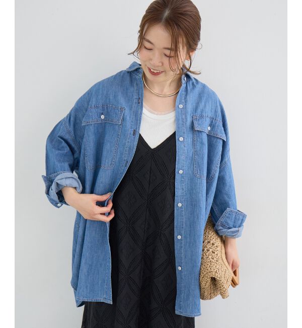  「Healthy DENIM Almond」|シャツ・ブラウス|