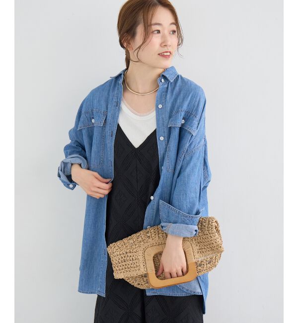  「Healthy DENIM Almond」|シャツ・ブラウス|