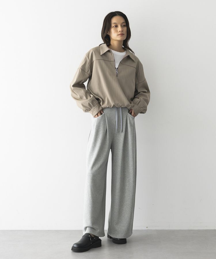 GARAGE OF GOOD CLOTHING「ピンストライプハーフZIPプルオーバー」|シャツ・ブラウス|