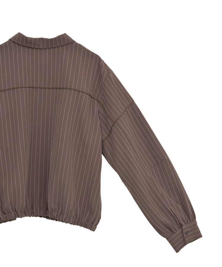 GARAGE OF GOOD CLOTHING「ピンストライプハーフZIPプルオーバー」|シャツ・ブラウス|