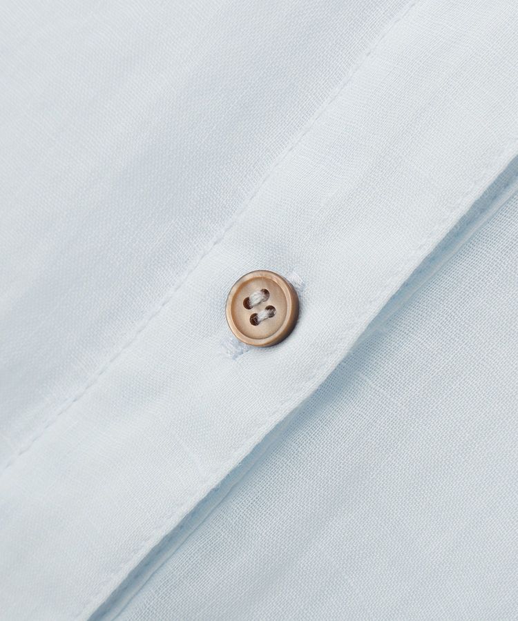 GARAGE OF GOOD CLOTHING「リネンポケット付きクロップドシャツ」|シャツ・ブラウス|