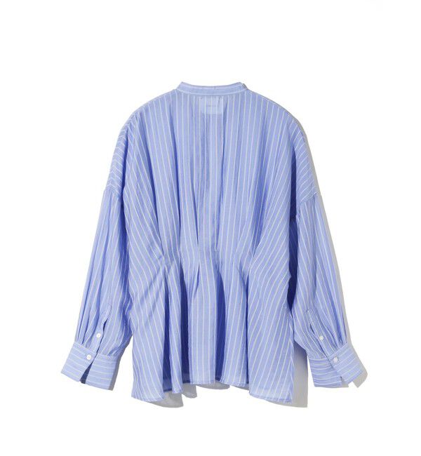 MIDIUMISOLID「MIDIUMISOLID for Ladies タックブラウス」|シャツ・ブラウス|