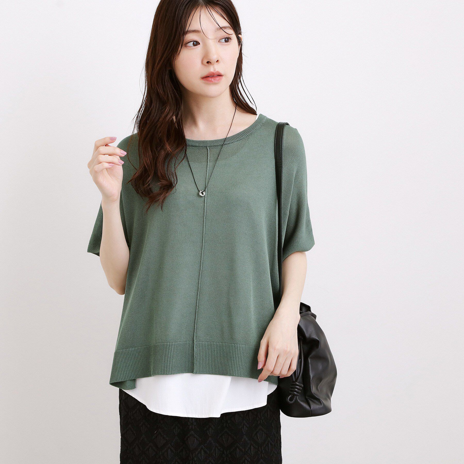 grove「【体系カバー◎】ニット&times;インナーシャツタンクSET」|その他|