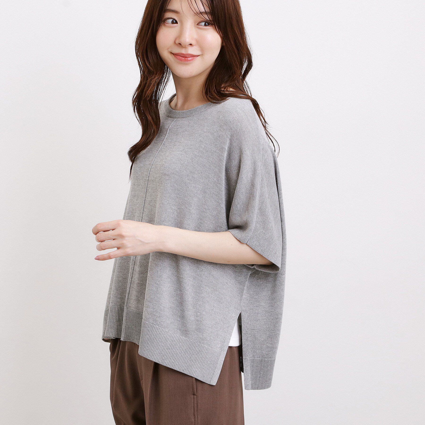 grove「【体系カバー◎】ニット&times;インナーシャツタンクSET」|その他|