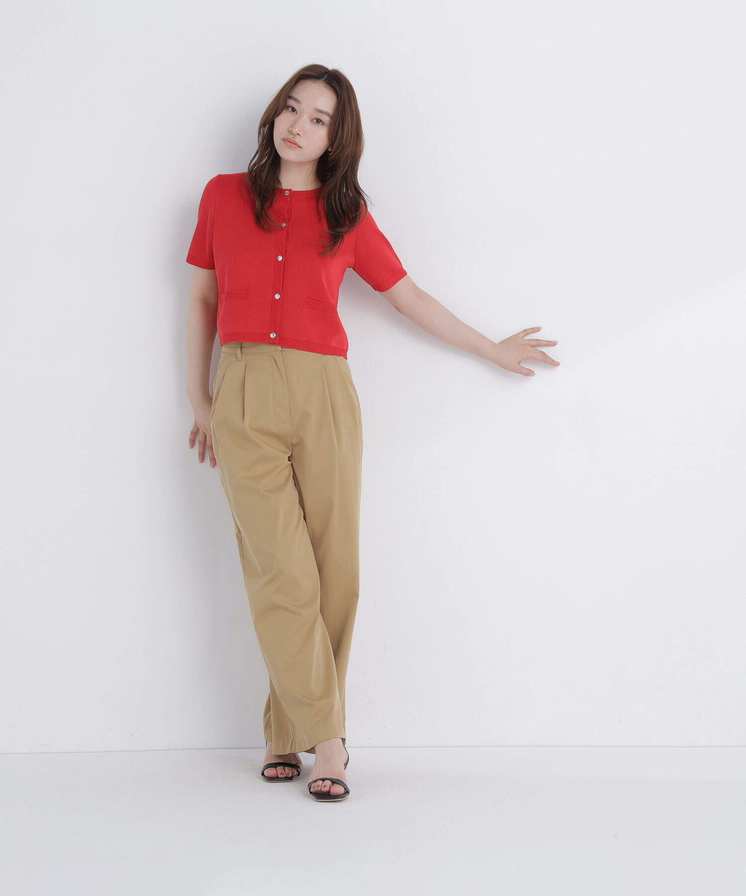  「ツータックワイドパンツ」|その他|