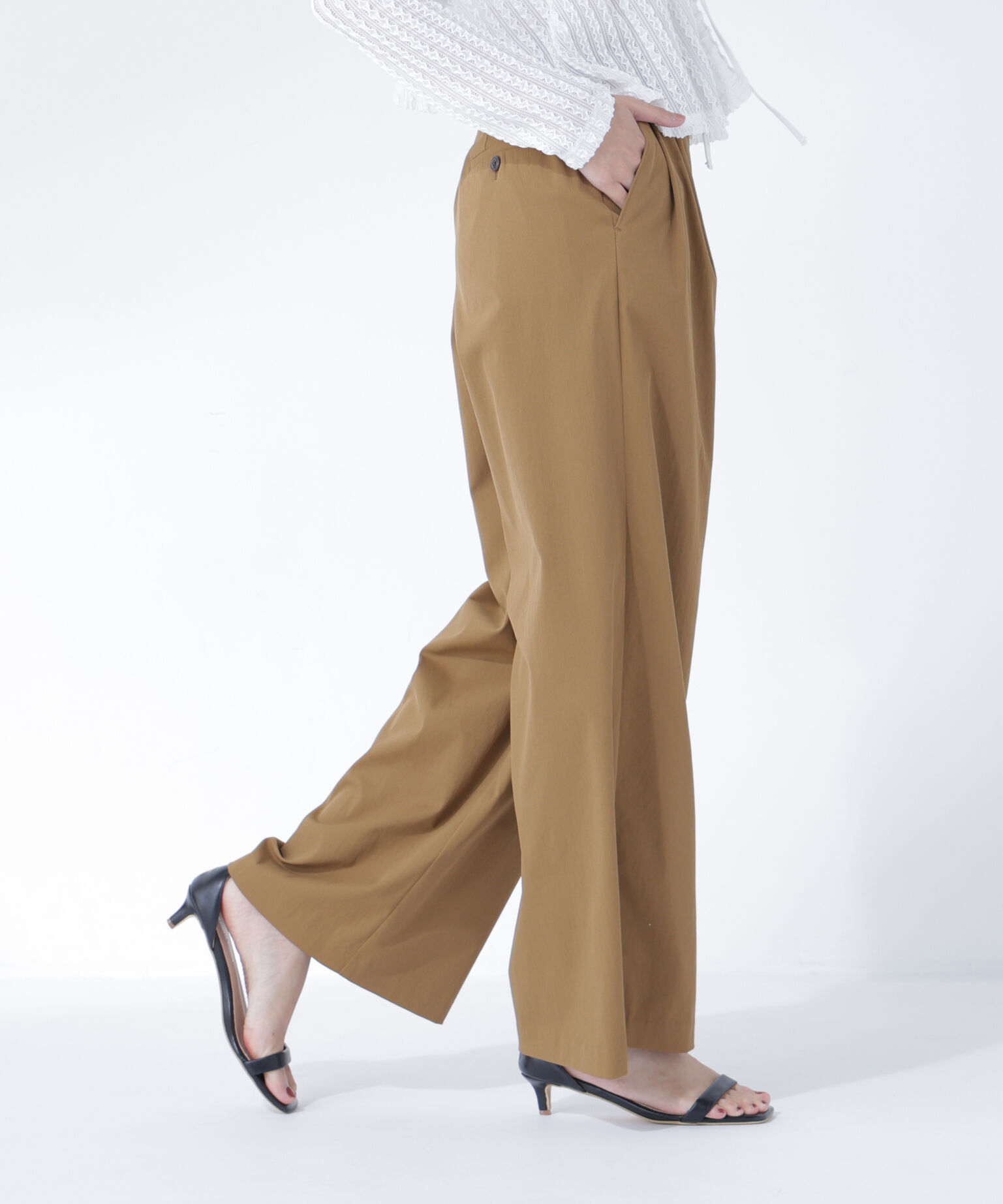  「ツータックワイドパンツ」|その他|