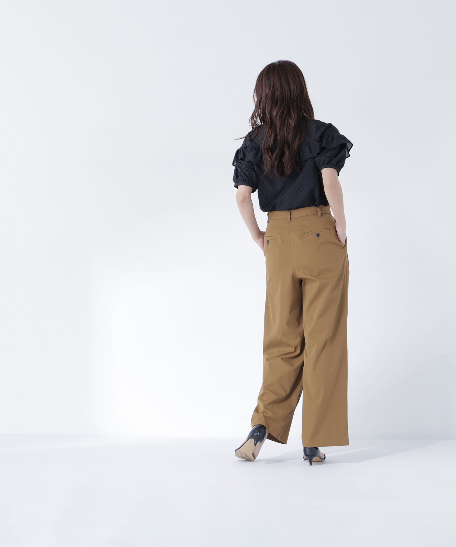  「ツータックワイドパンツ」|その他|